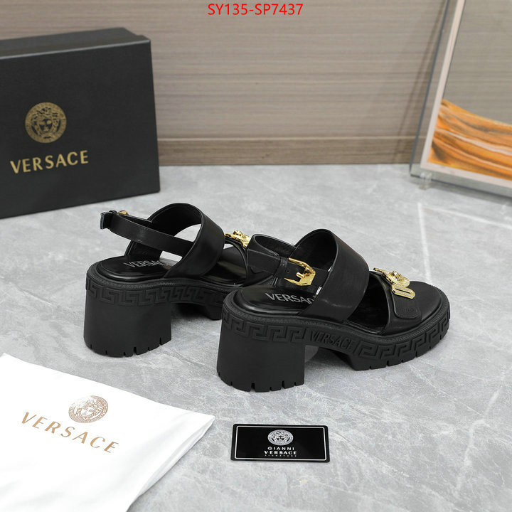 Women Shoes-Versace,fake designer , ID: SP7437,$: 135USD