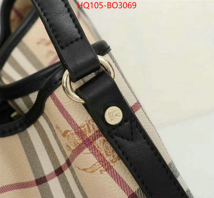 Burberry Bags(4A)-Handbag,designer high replica ,ID: BO3069,$: 105USD