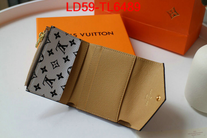 LV Bags(TOP)-Wallet,ID:TL6489,$: 59USD