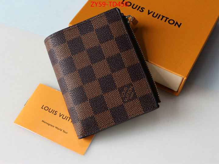 LV Bags(4A)-Wallet,ID: TD450,$: 59USD