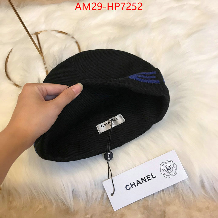 Cap (Hat)-Chanel,how to start selling replica , ID: HP7252,$: 29USD