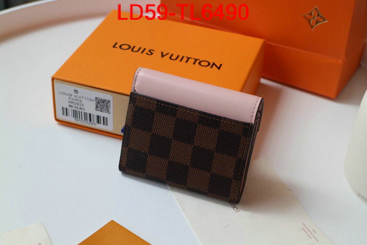 LV Bags(TOP)-Wallet,ID:TL6490,$: 59USD