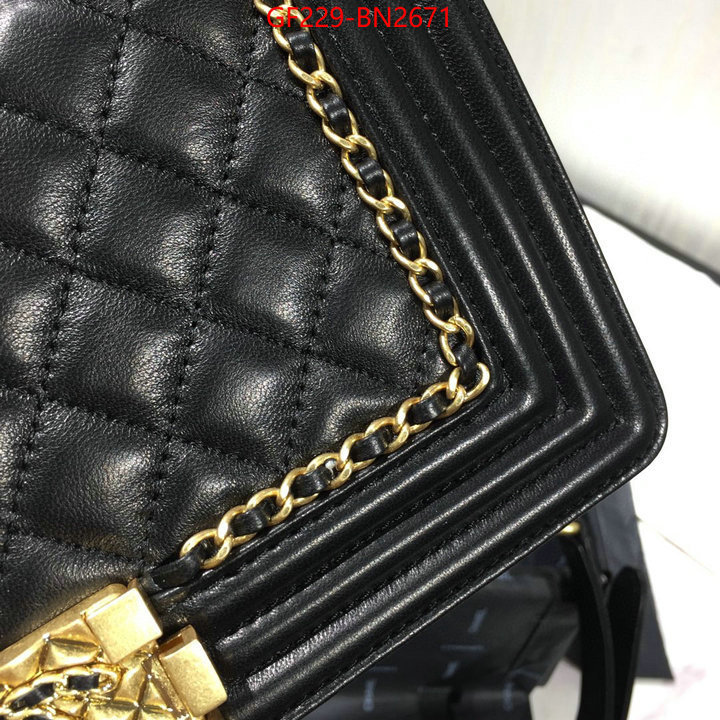 Chanel Bags(TOP)-Diagonal-,ID: BN2671,$: 229USD