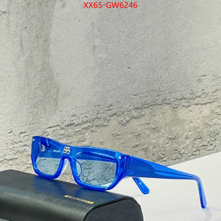 Glasses-Balenciaga,fake high quality , ID: GW6246,$: 65USD