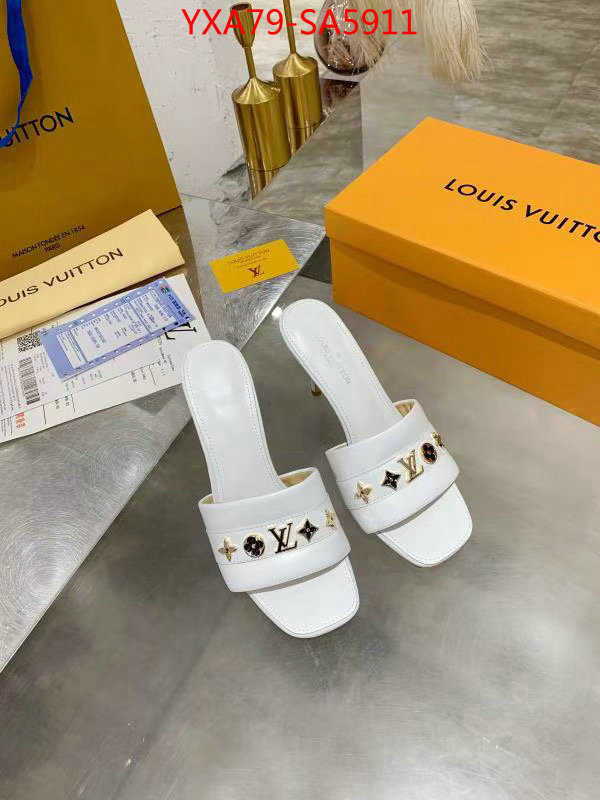 Women Shoes-LV,wholesale imitation designer replicas , ID: SA5911,$: 79USD