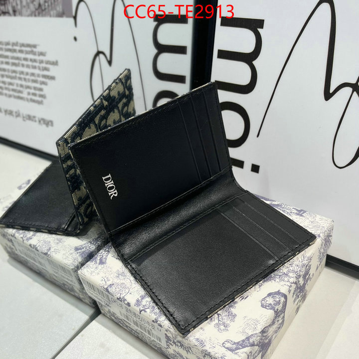 Dior Bags(TOP)-Wallet-,ID: TE2913,$: 65USD