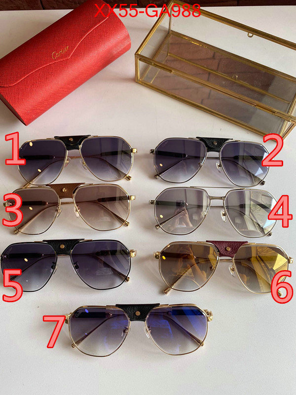 Glasses-Cartier,wholesale replica , ID: GA988,$:55USD