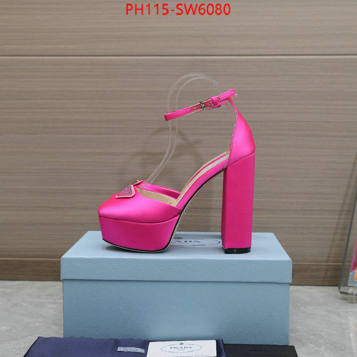 Women Shoes-Prada,highest quality replica , ID: SW6080,$: 115USD