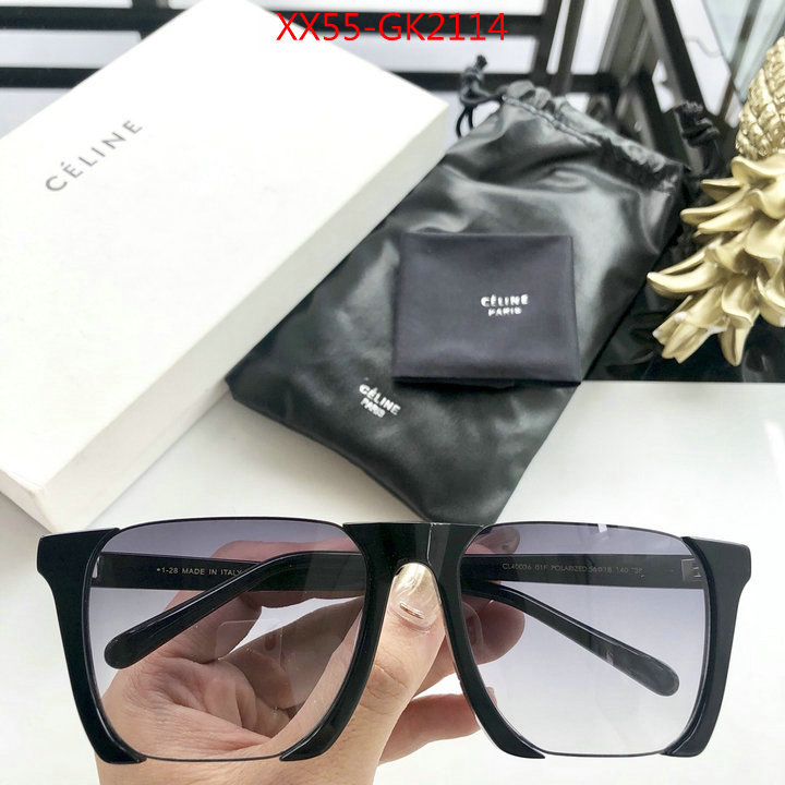 Glasses-CELINE,replcia cheap , ID: GK2114,$:55USD