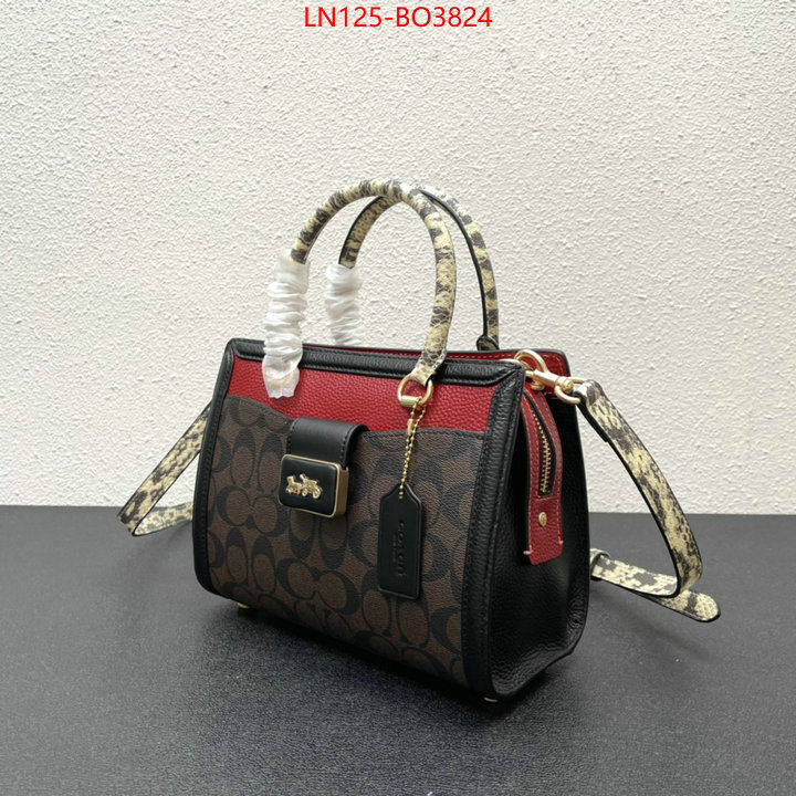 Coach Bags(4A)-Handbag-,knockoff ,ID: BO3824,$: 125USD