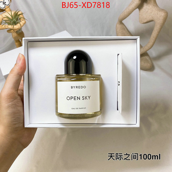 Perfume-Byredo,2023 luxury replicas , ID: XD7818,$: 65USD