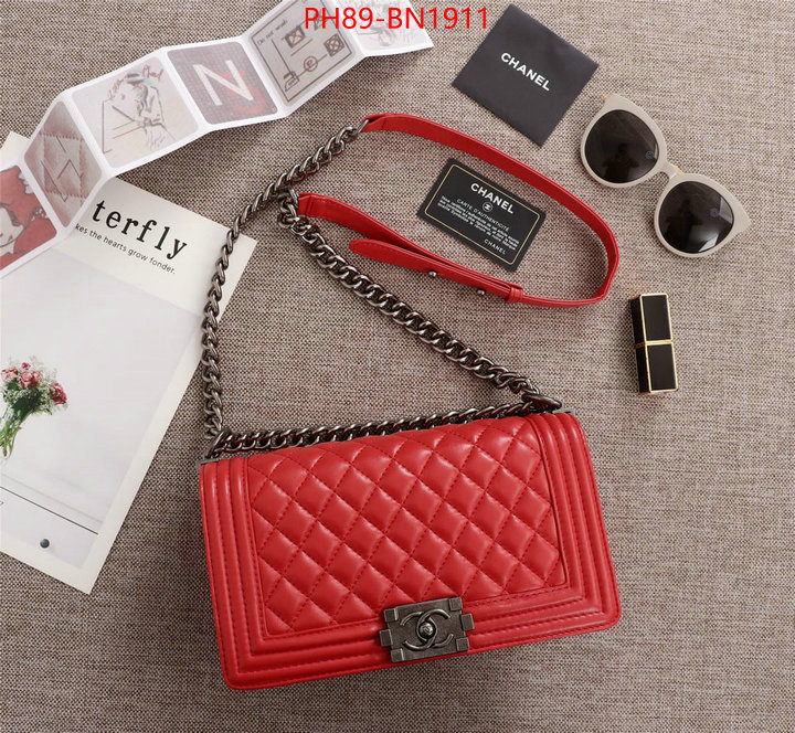 Chanel Bags(4A)-Le Boy,ID: BN1911,$: 89USD