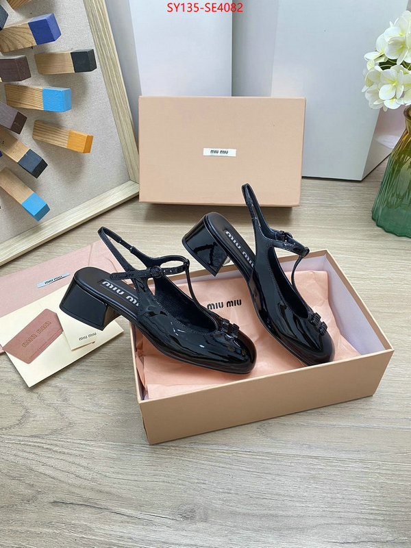 Women Shoes-Miu Miu,shop the best high quality , ID: SE4082,$: 135USD