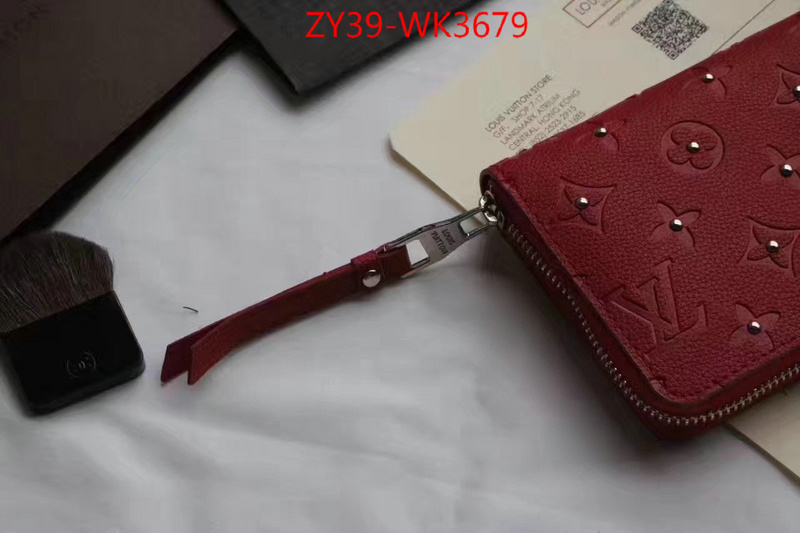 LV Bags(4A)-Wallet,ID: WK3679,$:39USD