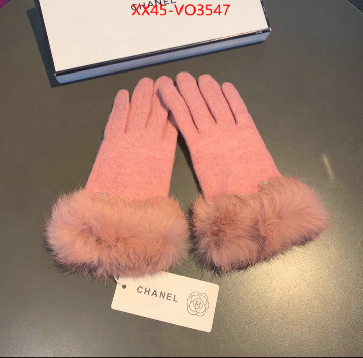 Gloves-Chanel,first copy , ID: VO3547,$: 45USD