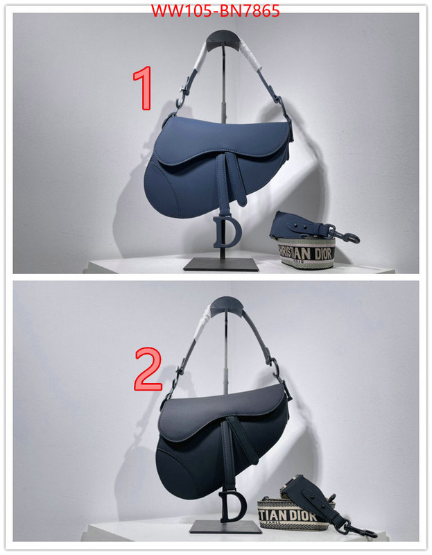 Dior Bags(4A)-Saddle-,ID: BN7865,$: 105USD