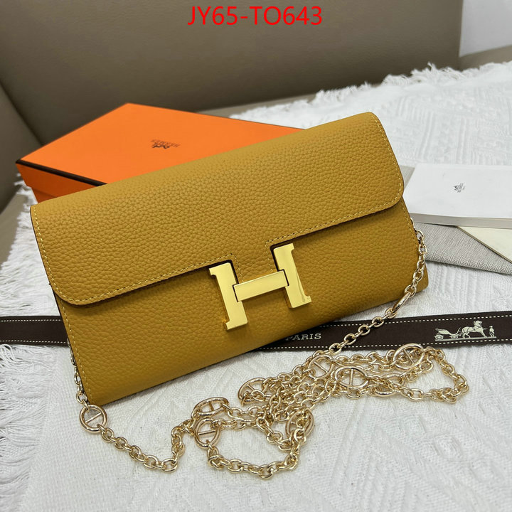 Hermes Bags(4A)-Wallet-,cheap wholesale ,ID: TO643,$: 65USD