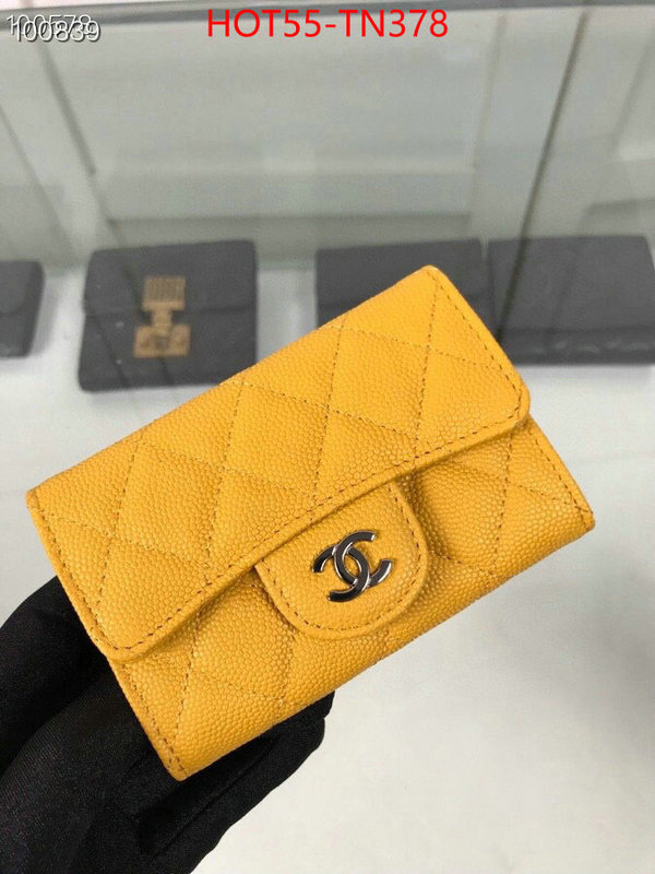 Chanel Bags(TOP)-Wallet-,ID: TN378,$: 55USD