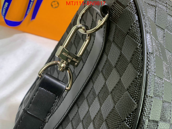 LV Bags(4A)-Keepall BandouliRe 45-50-,aaaaa replica designer ,ID: BN9817,$: 115USD