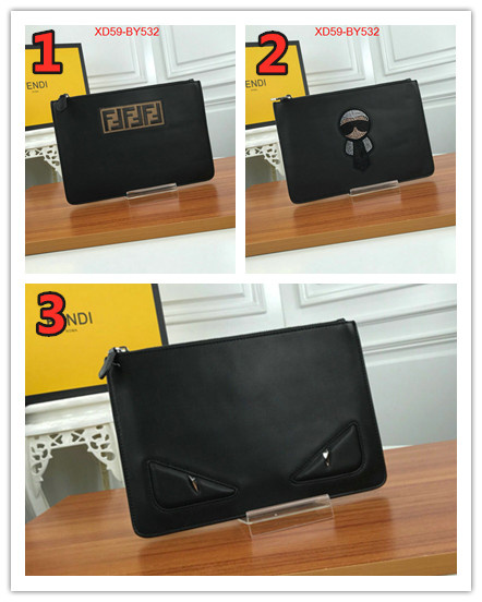 Fendi Bags(4A)-Clutch-,high quality replica designer ,ID: BY532,$:59USD