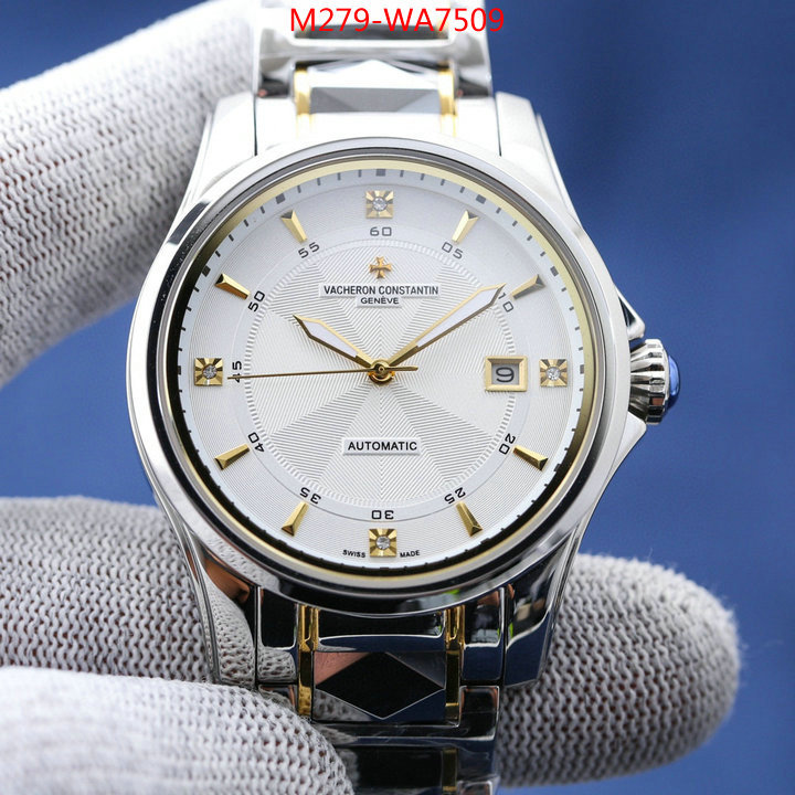 Watch(TOP)-Vacheron Constantin,top 1:1 replica , ID: WA7509,$: 279USD