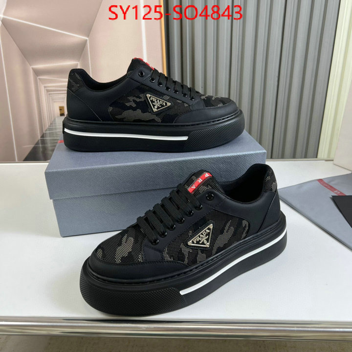 Men Shoes-Prada,replica every designer , ID: SO4843,$: 125USD