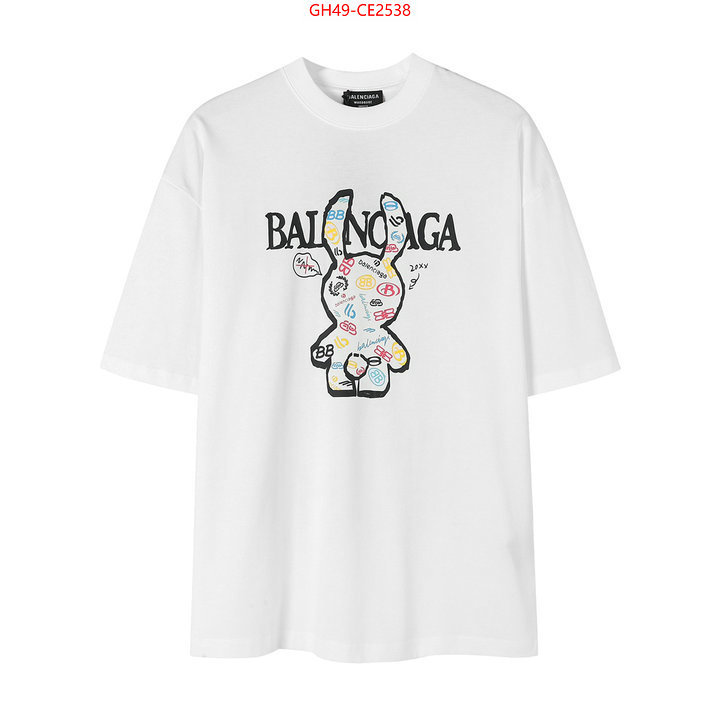 Clothing-Balenciaga,7 star replica , ID: CE2538,$: 49USD