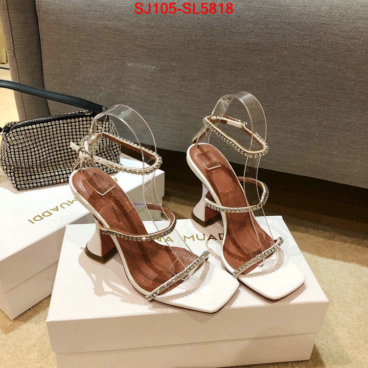 Women Shoes-Amina Muaddi,1:1 replica , ID: SL5818,$: 105USD