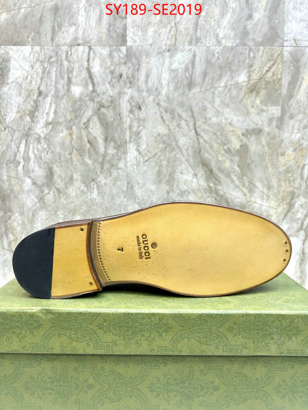 Men Shoes-Gucci,fake designer , ID: SE2019,$: 189USD