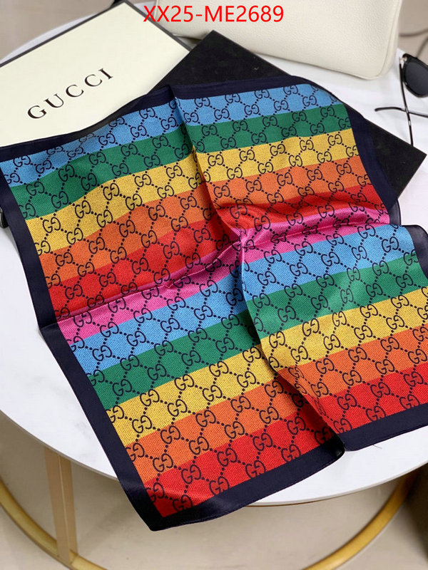 Scarf-Gucci,new designer replica , ID: ME2689,$: 25USD