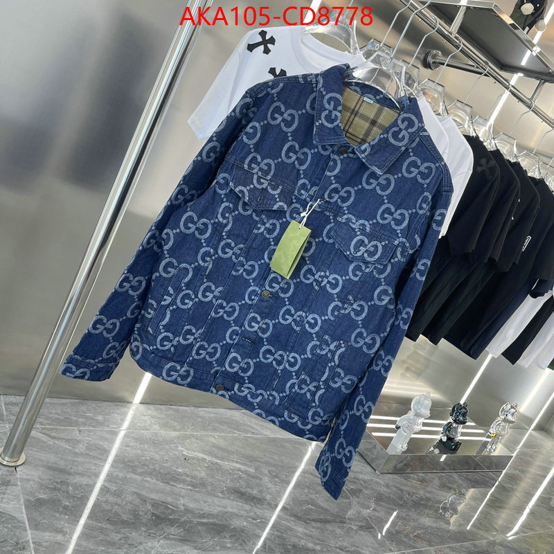 Clothing-Gucci,aaaaa class replica , ID: CD8778,$: 105USD