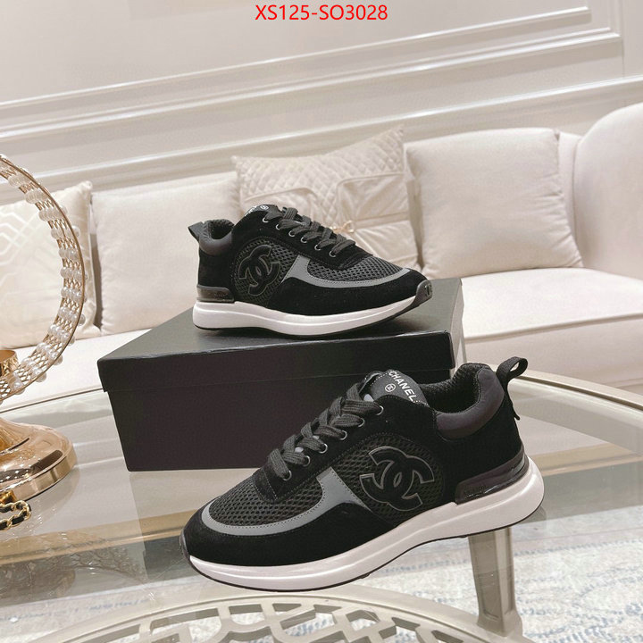 Women Shoes-Chanel,2023 replica wholesale cheap sales online , ID: SO3028,$: 125USD