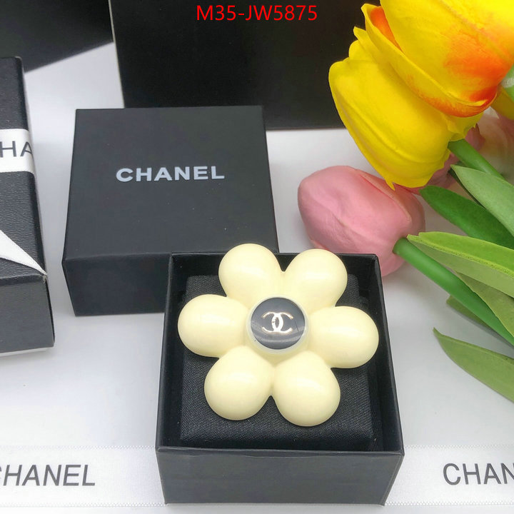 Jewelry-Chanel,replica for cheap , ID: JW5875,$: 35USD
