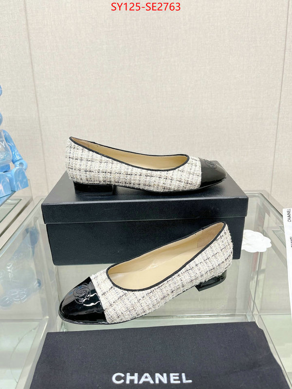 Women Shoes-Chanel,best luxury replica , ID: SE2763,$: 125USD