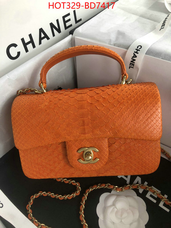 Chanel Bags(TOP)-Diagonal-,ID: BD7417,$: 329USD