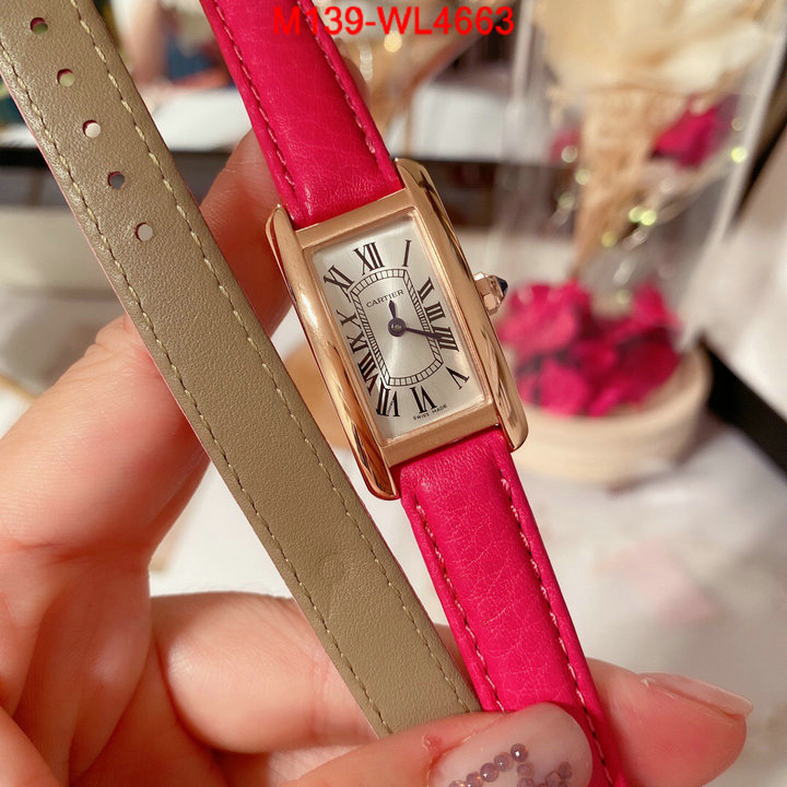 Watch(4A)-Cartier,luxury cheap , ID: WL4663,$: 139USD