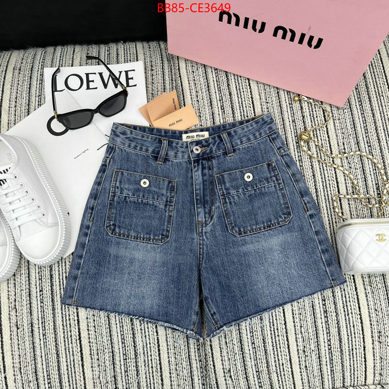 Clothing-MIU MIU,online china , ID: CE3649,$: 85USD