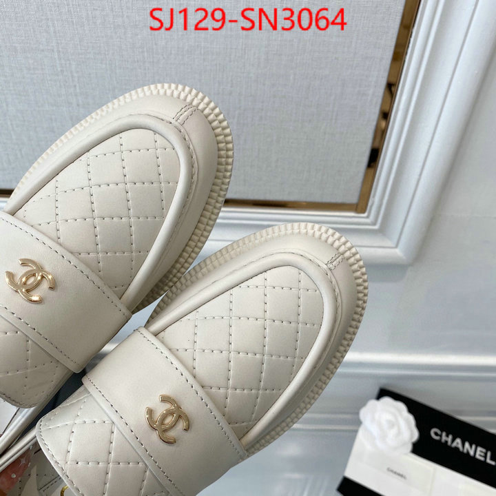 Women Shoes-Chanel,first copy , ID: SN3064,$: 129USD