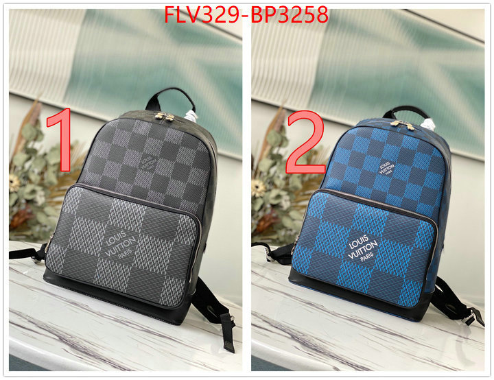 LV Bags(TOP)-Backpack-,ID: BP3258,$: 329USD
