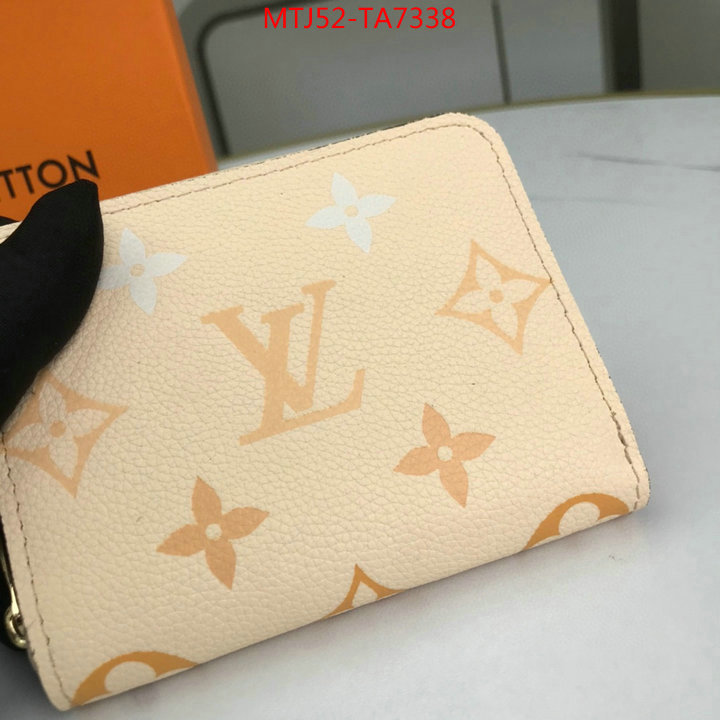 LV Bags(4A)-Wallet,ID: TA7338,$: 52USD