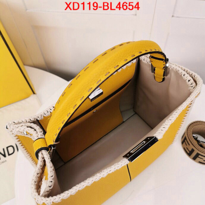 Fendi Bags(4A)-Peekaboo,buy top high quality replica ,ID: BL4654,$: 119USD