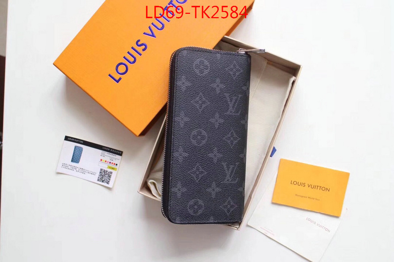 LV Bags(TOP)-Wallet,ID: TK2584,$:69USD