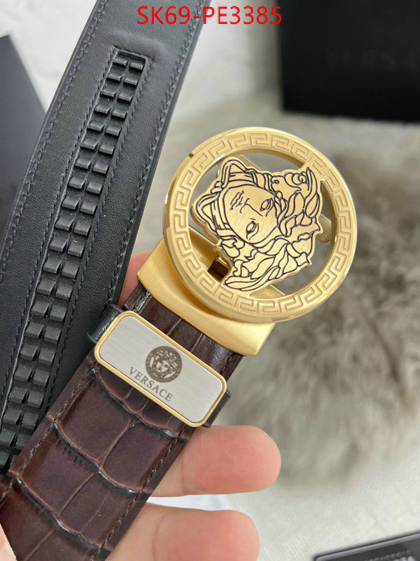 Belts-Versace,buy cheap , ID: PE3385,$: 69USD