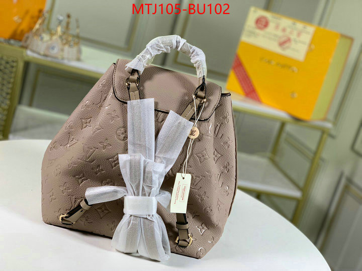 LV Bags(4A)-Backpack-,top ,ID: BU102,$: 105USD