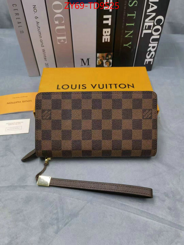 LV Bags(4A)-Wallet,can you buy knockoff ,ID: TD9525,$: 69USD