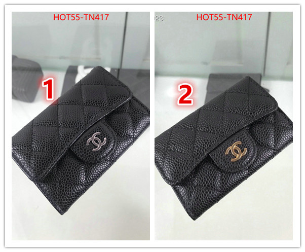 Chanel Bags(TOP)-Wallet-,ID: TN417,$: 55USD