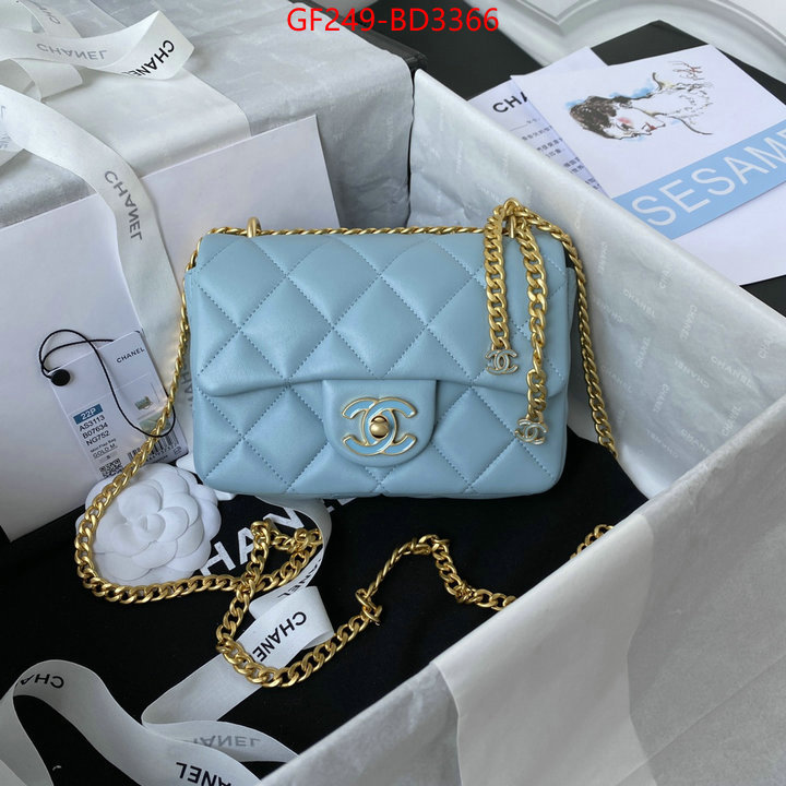 Chanel Bags(TOP)-Diagonal-,ID: BD3366,$: 249USD