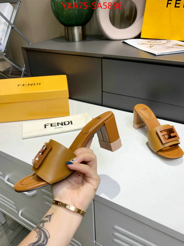 Women Shoes-Fendi,where should i buy to receive , ID: SA5886,$: 75USD