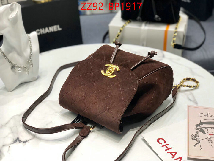 Chanel Bags(4A)-Backpack-,ID: BP1917,$: 92USD