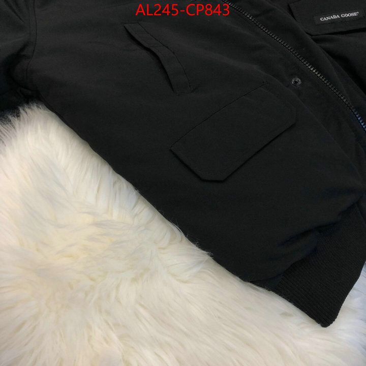 Down jacket Men-Canada Goose,buy best quality replica , ID: CP843,$:245USD